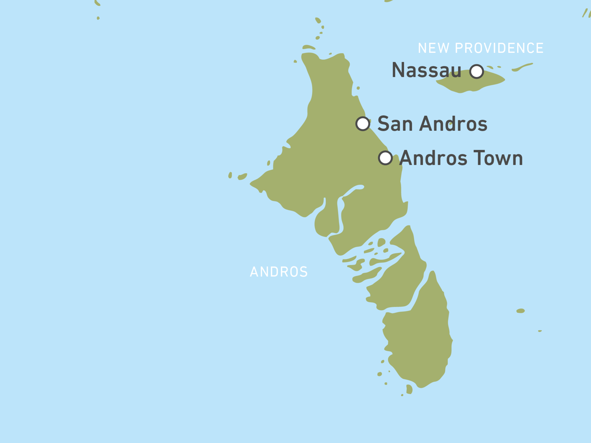 Reise nach Andros ein perfekter BahamasUrlaub CANUSA