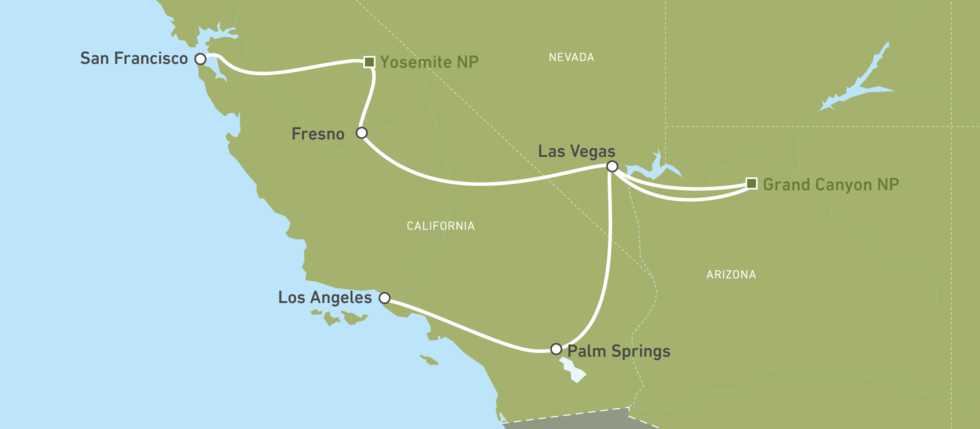 Busreisen Usa Western Highlights Canusa