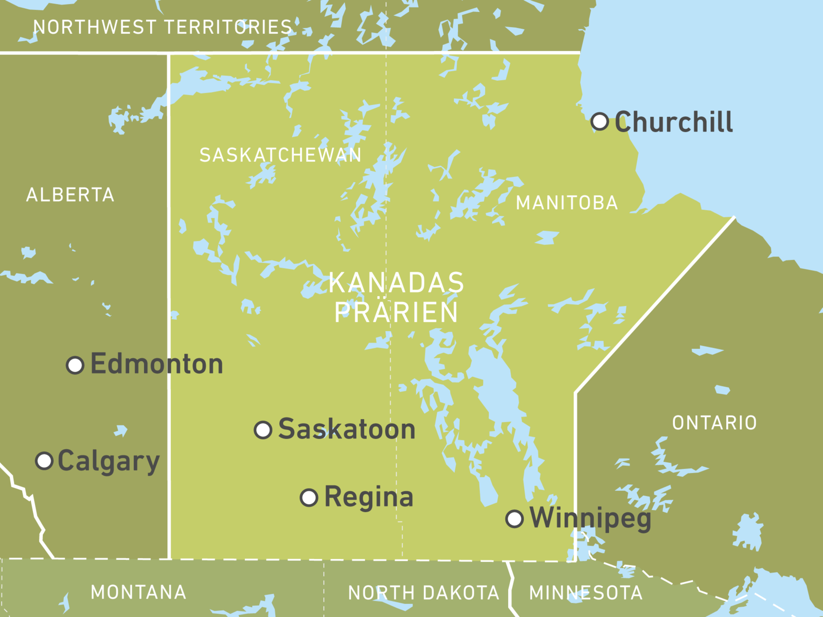 Manitoba & Saskatchewan Kanadas Prärien! CANUSA