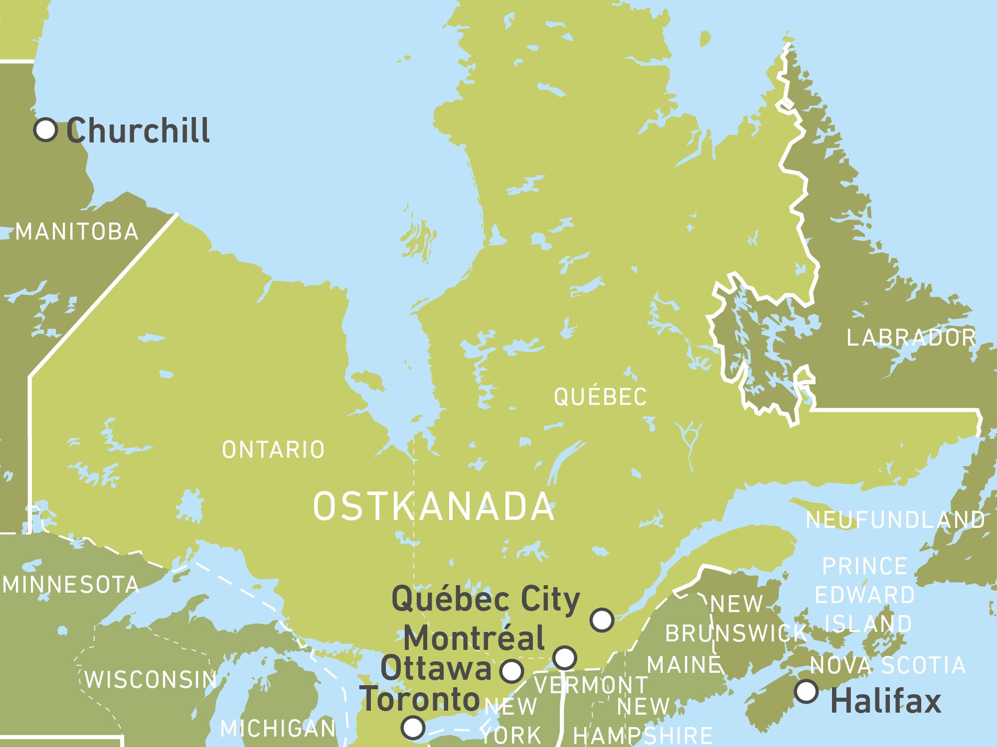 Region Ostkanada Region Ostkanada