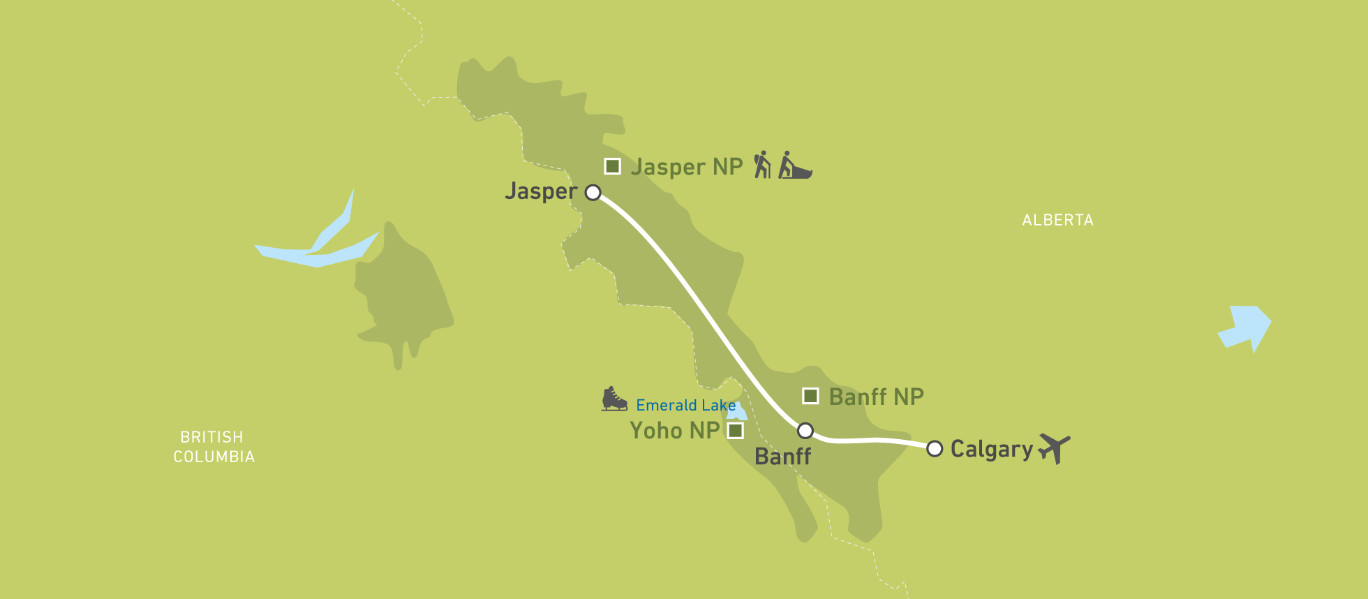 Majas und Cindys Reise durch Alberta