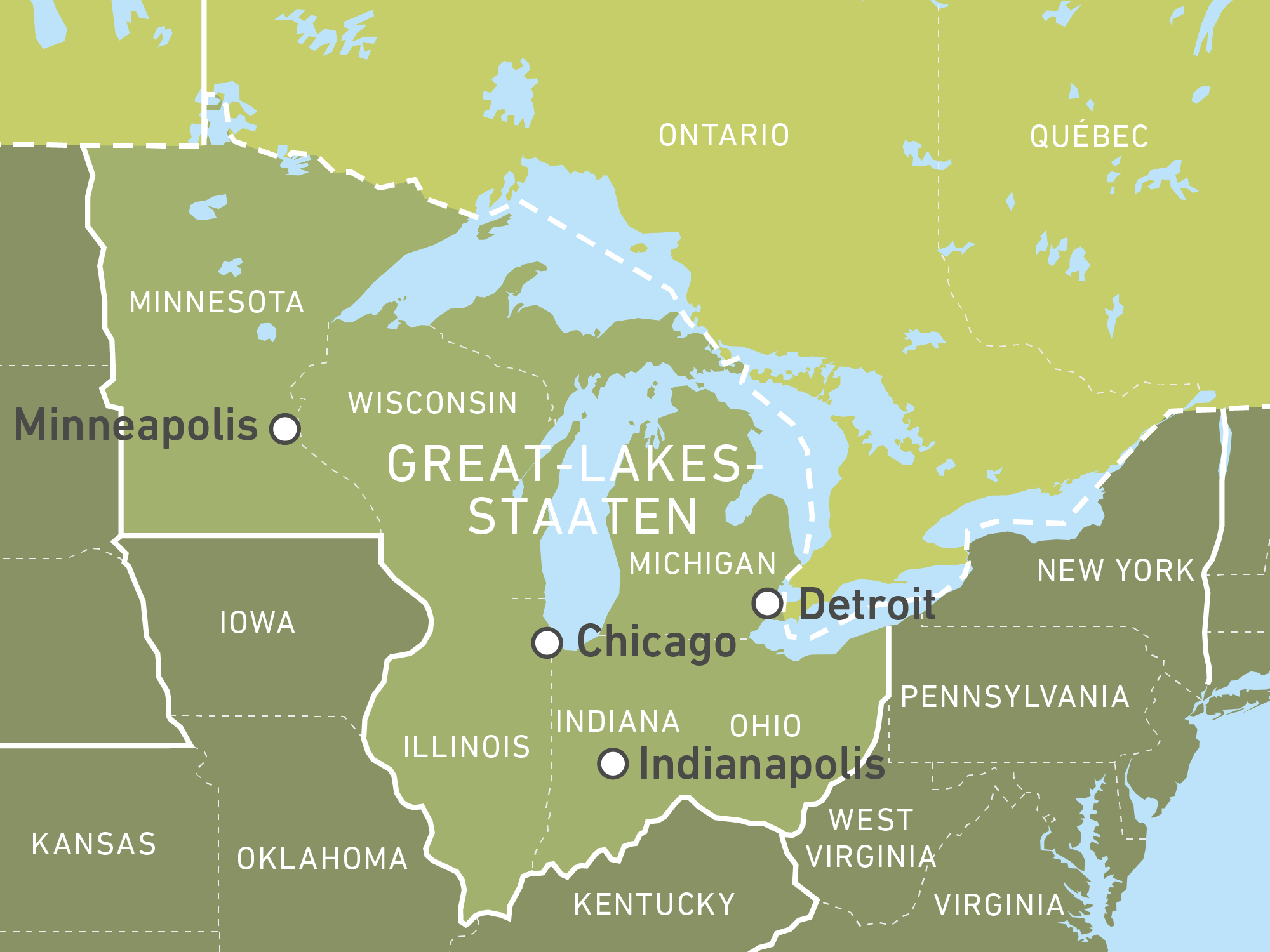 Individuelle Reise Durch Die Great Lakes Staaten Buchen! | CANUSA