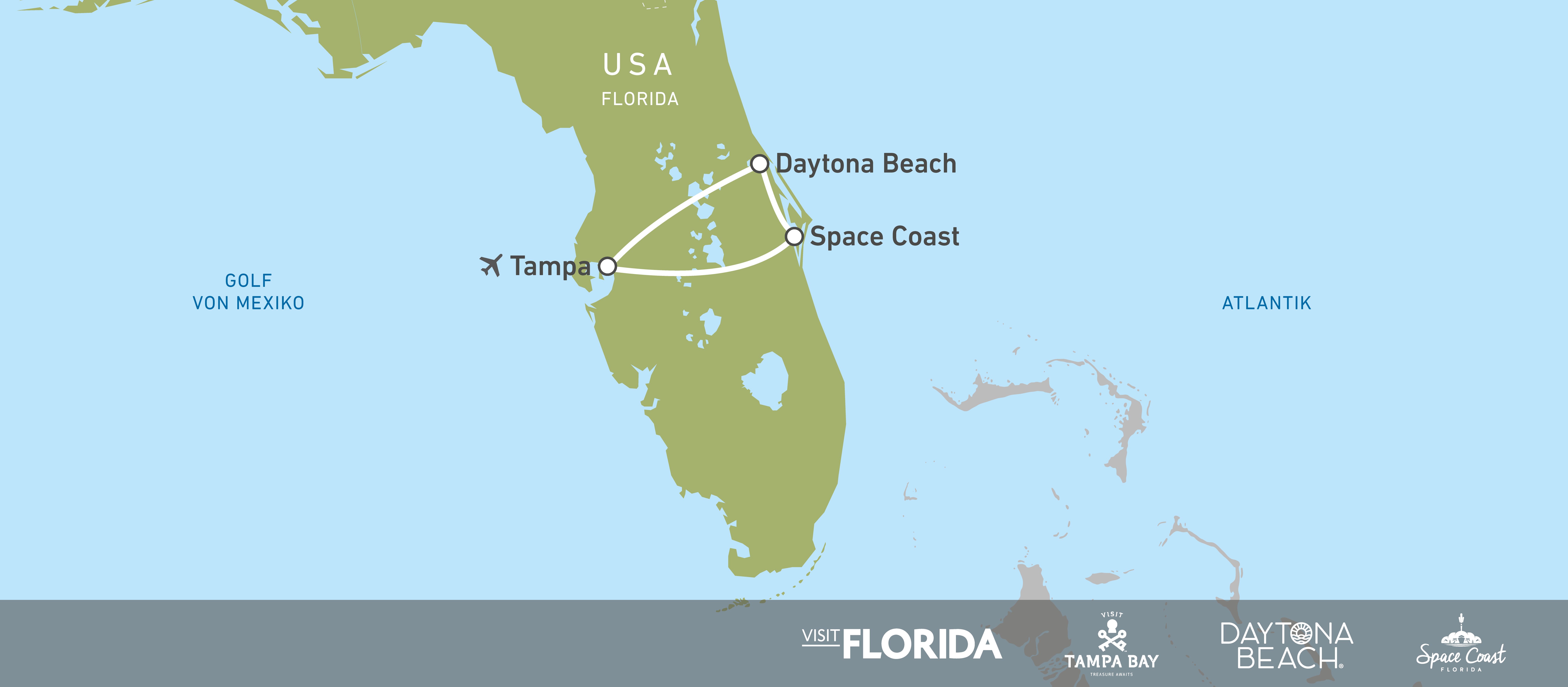 Eine nachhaltige Route durch Florida