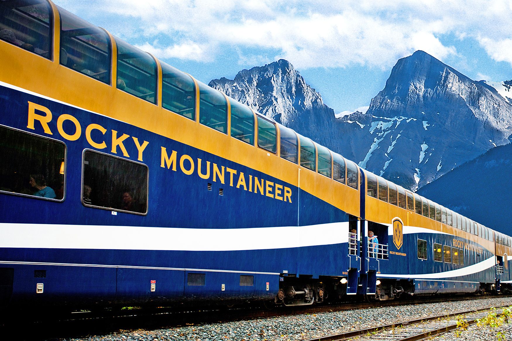 Rainforest to Goldrush Route mit Rocky Mountaineer