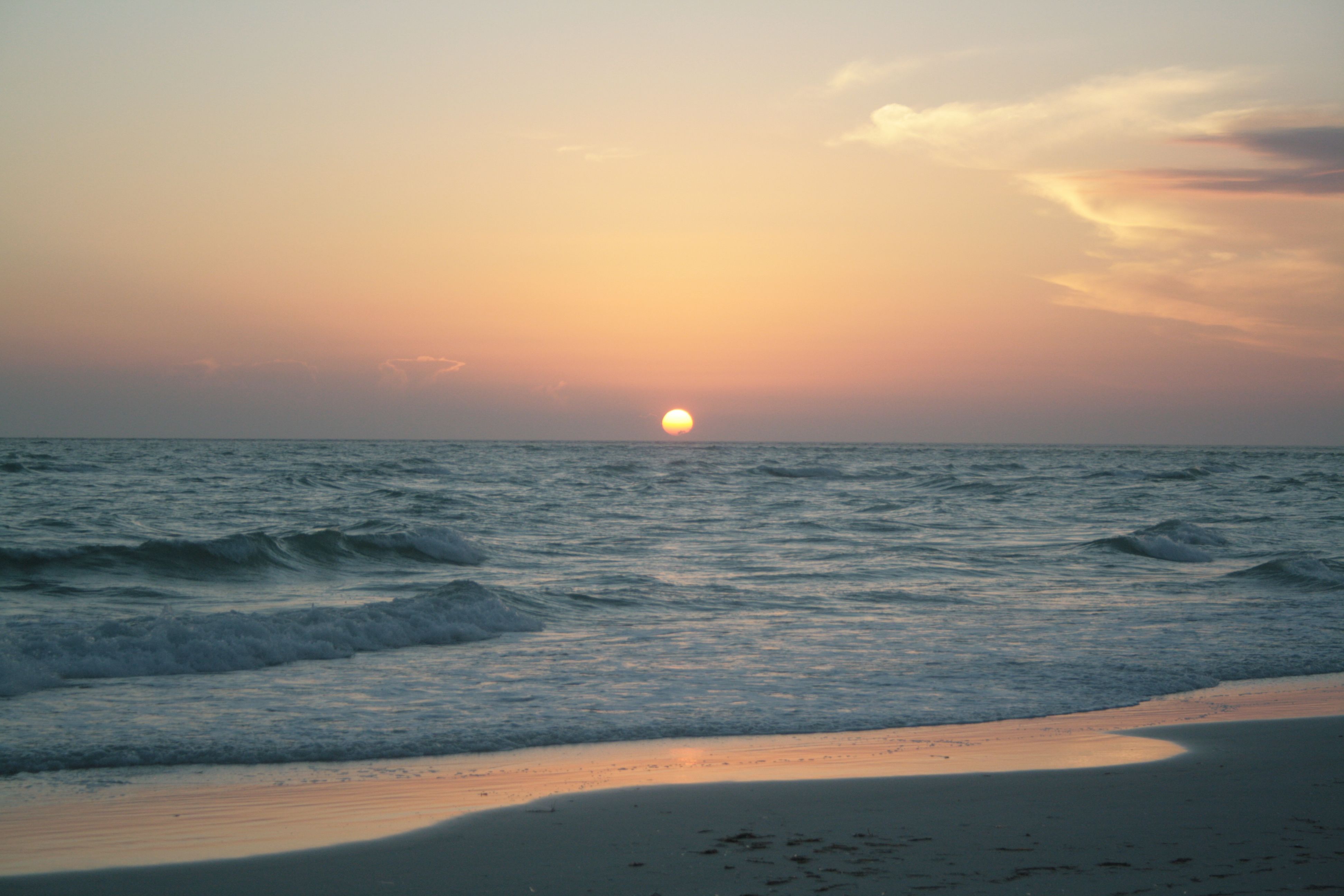 Sonnenuntergang am Strand von Anna Maria Island