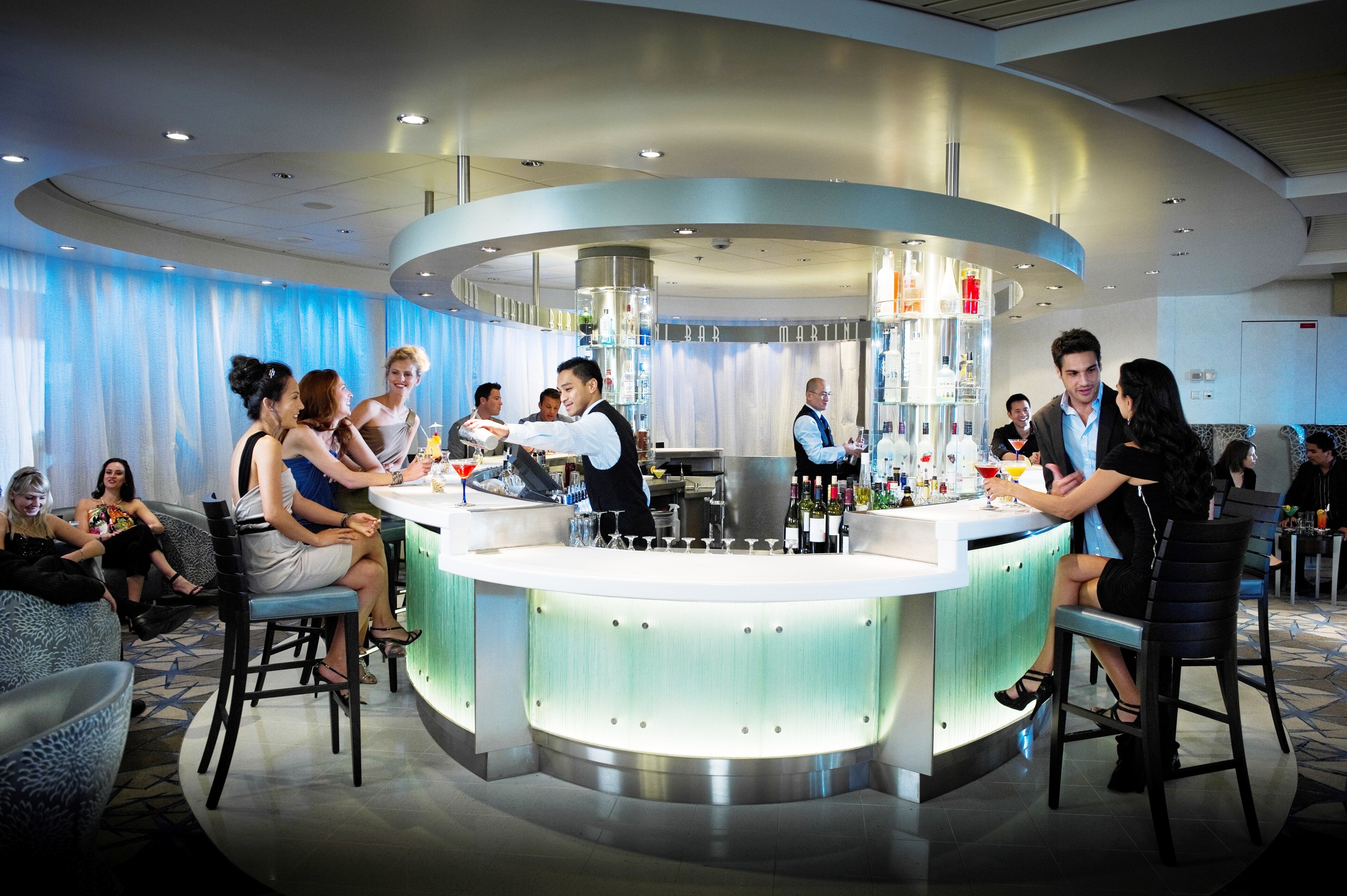 Martini-Bar auf der Celebrity Constellation