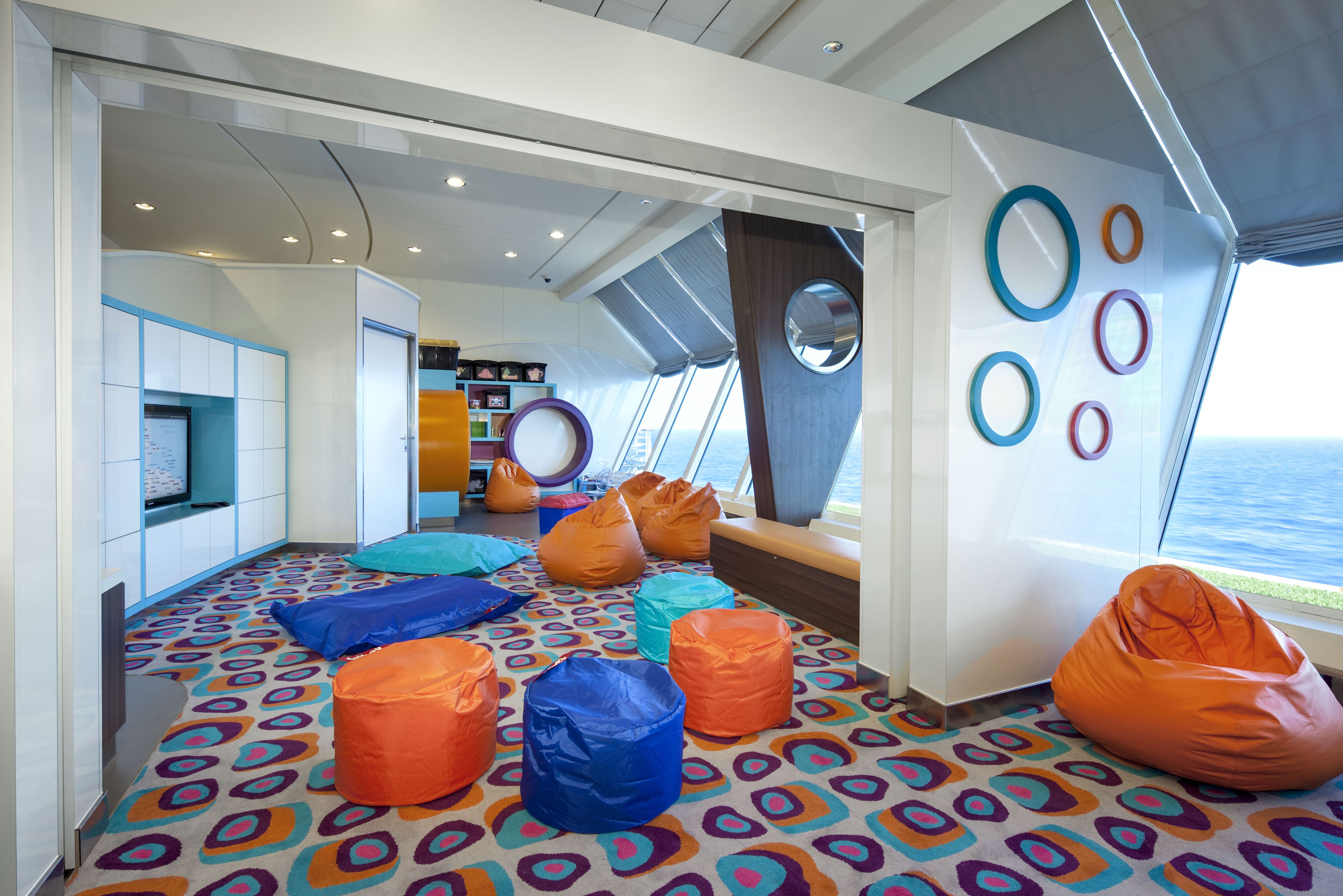 Der Kids Club des Celebrity Infinity Kreuzfahrtschiffes