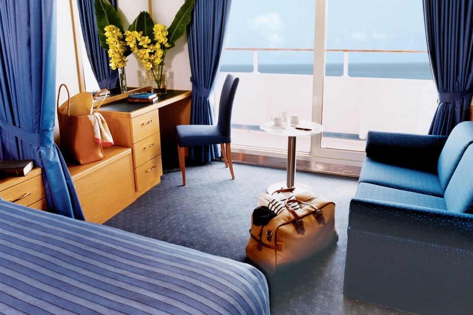 Oceanview Suite auf der Celebrity Xpedition