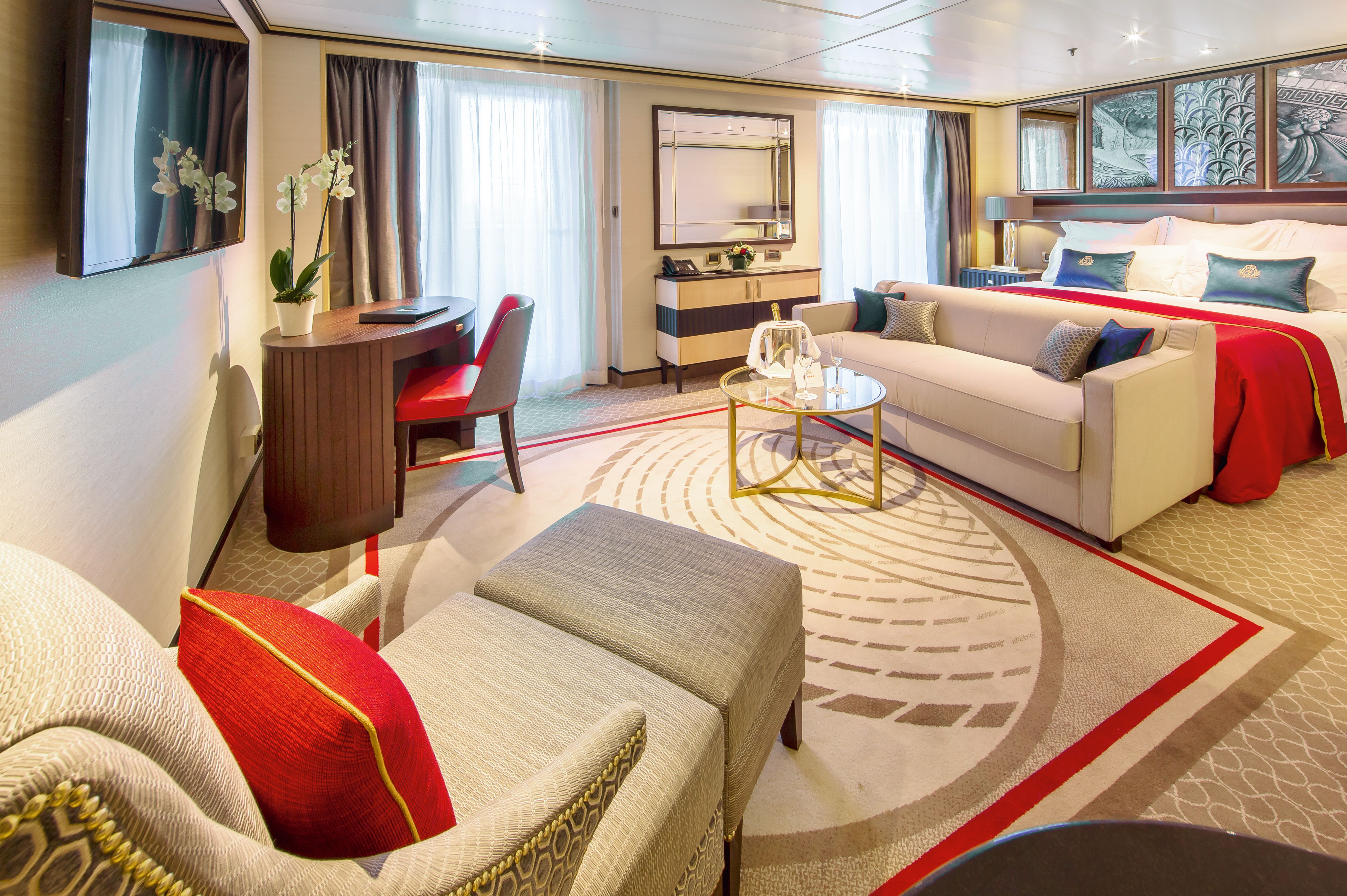 Die Queens Suite der Queen Mary 2