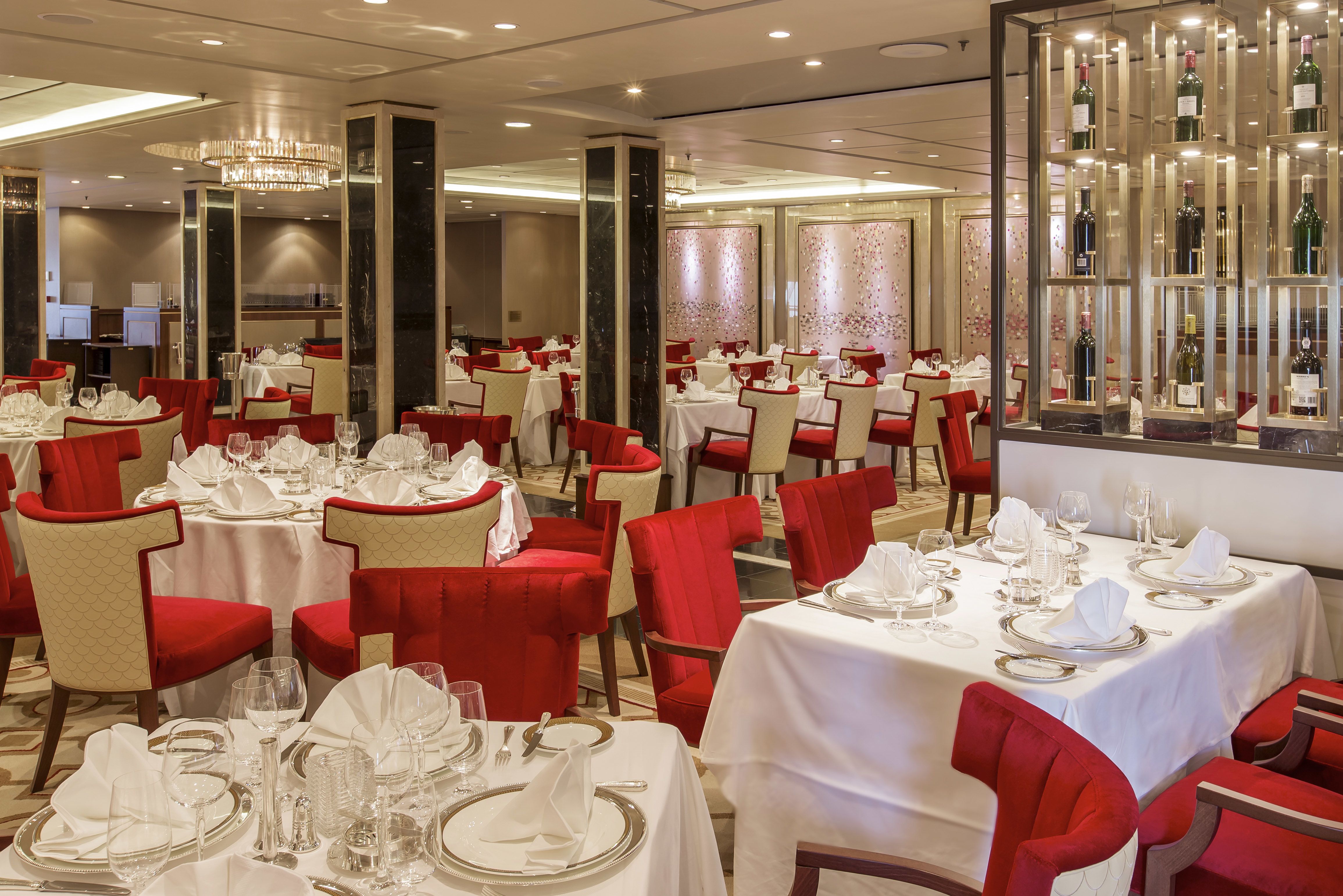 Das Queen Grill Restaurant der Queen Mary 2