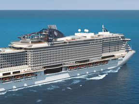 Aussenansicht der MSC Seaside