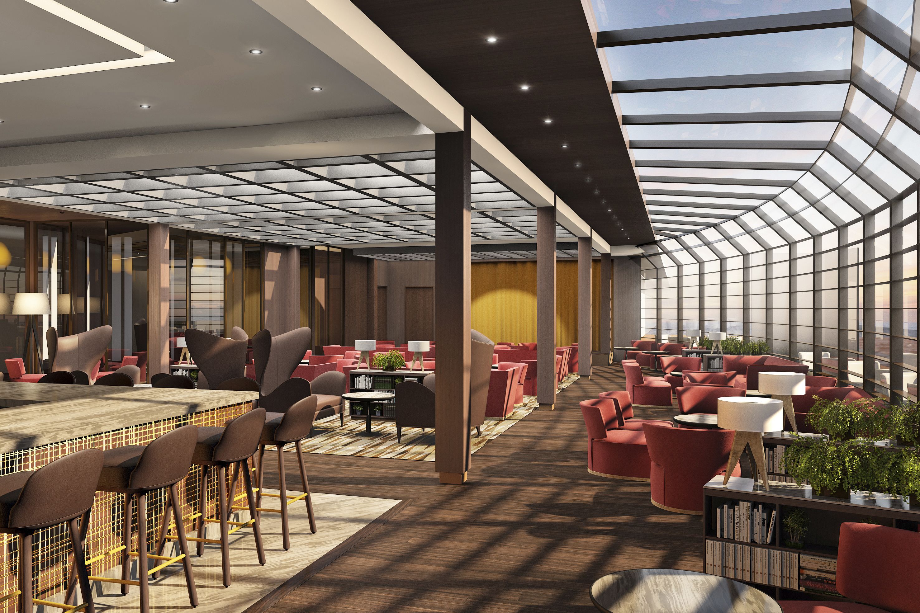 News & Comedy Club Bar an Bord der MSC Seaside