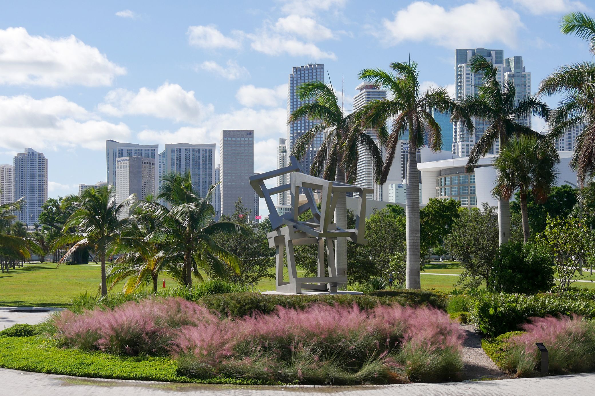 Ein Park in Downtown Miami, Florida