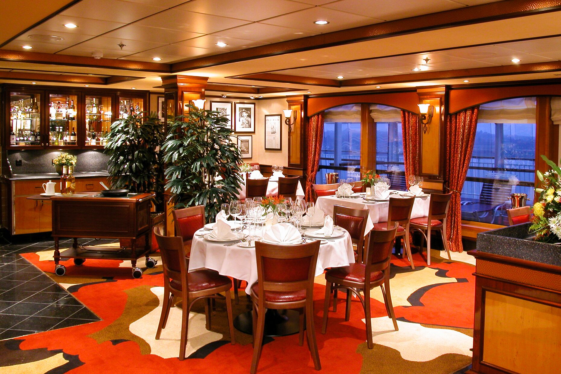 Cagneys Steakhouse auf der Norwegian Dawn