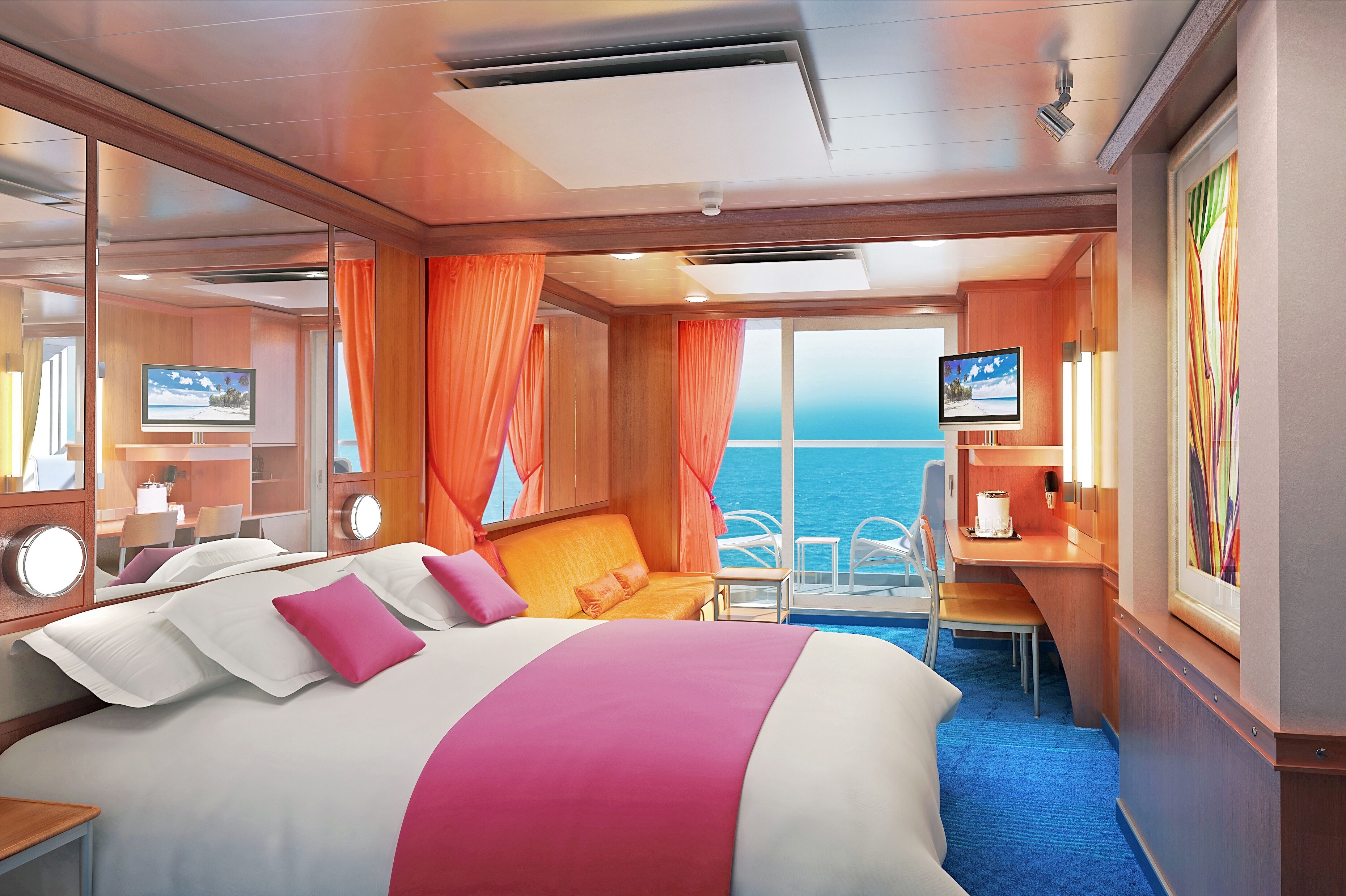 Mini Suite an Bord der Norwegian Jade