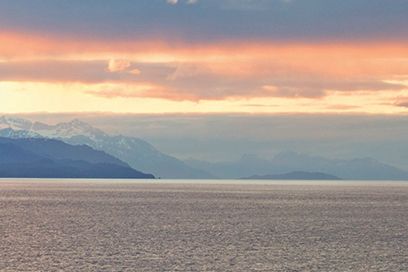 Aussicht vom Deck der Regatta von Oceania Cruises