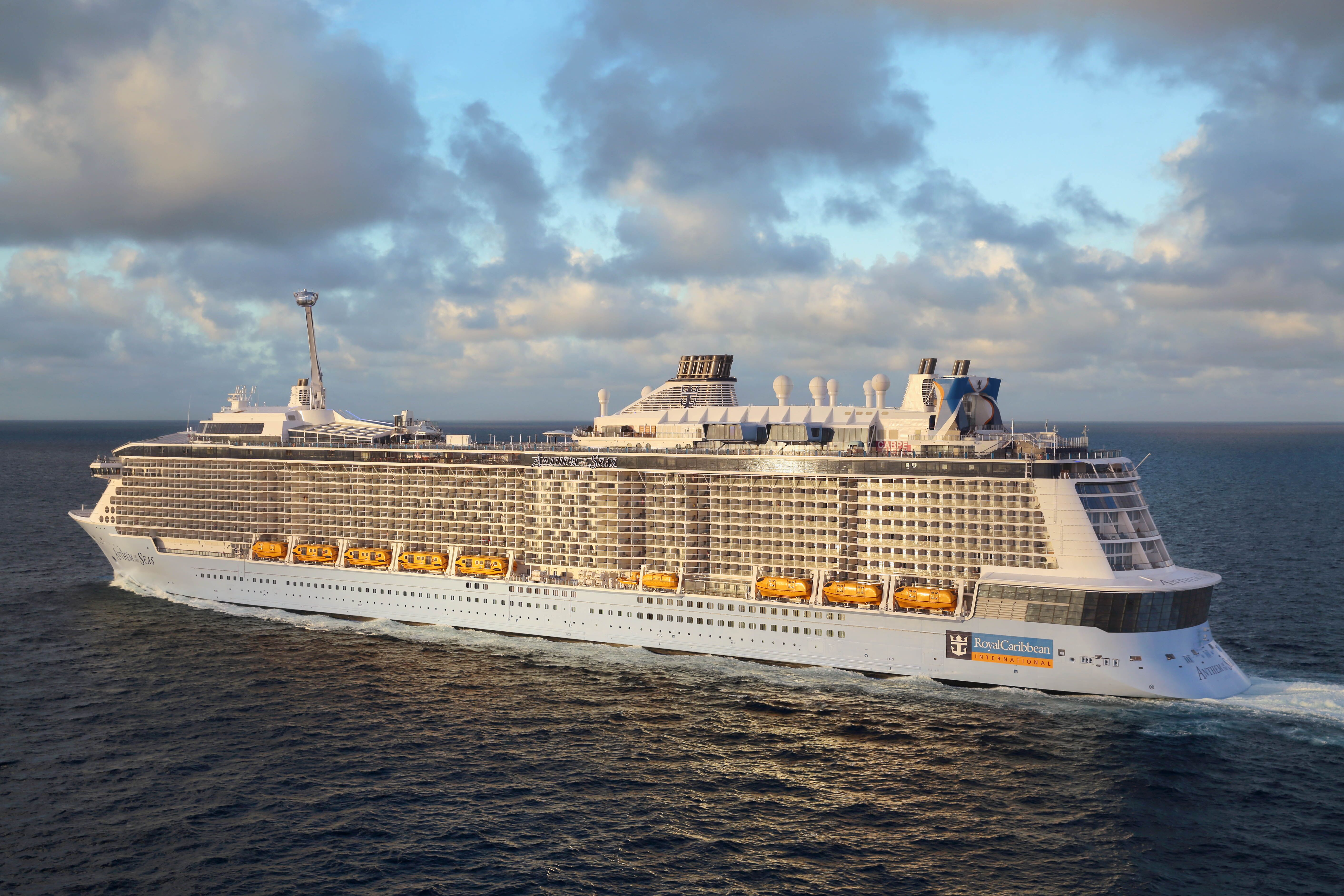 Das Anthem of the Seas Kreuzfahrtschiff von Royal Caribbean International