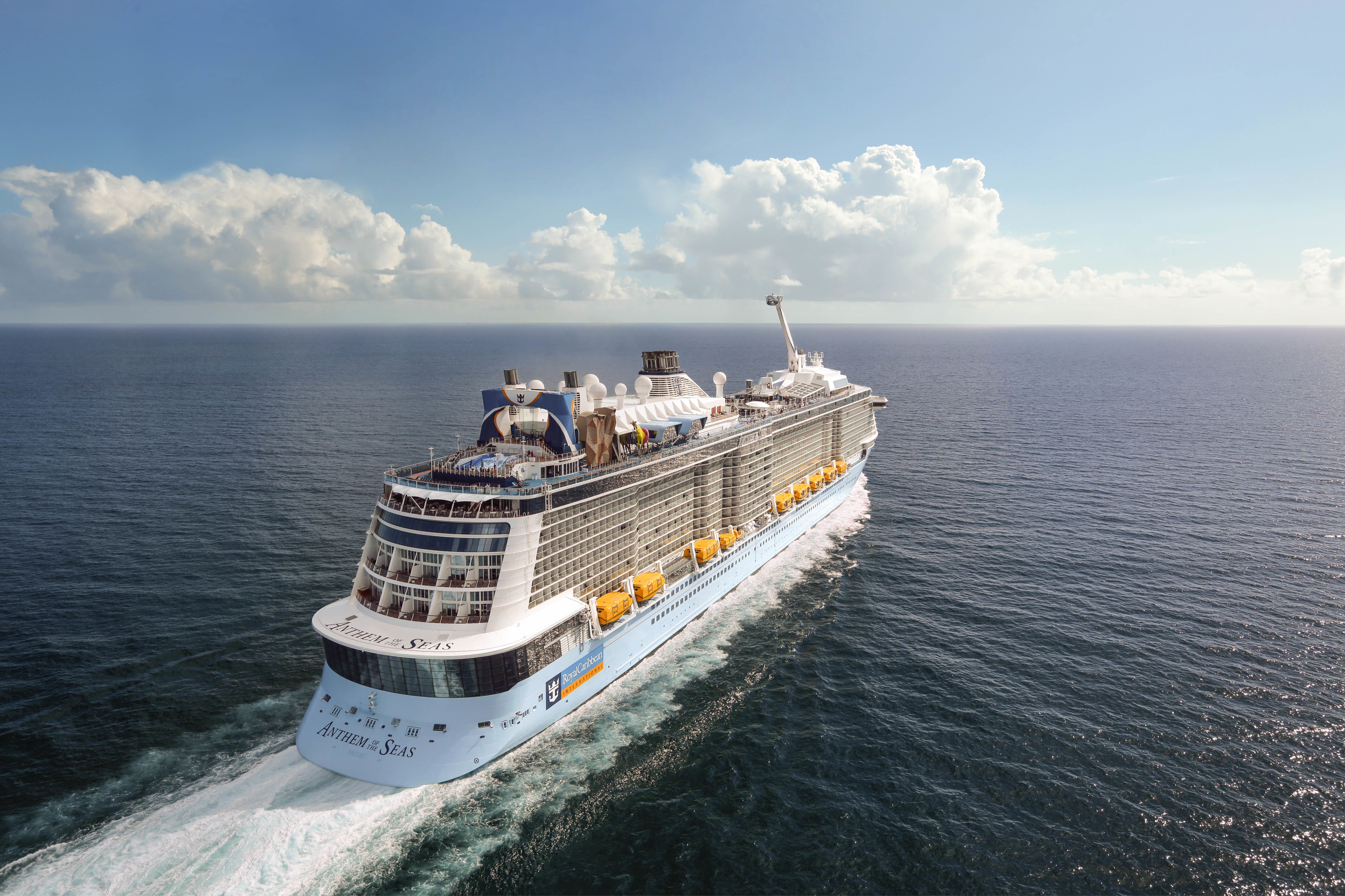 Das Anthem of the Seas Kreuzfahrtschiff von Royal Caribbean International