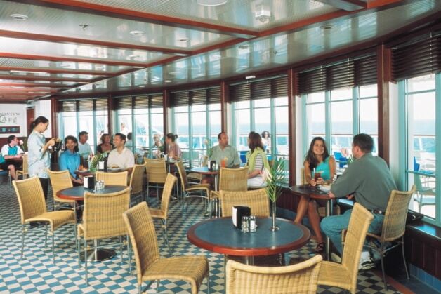 Seaview CafÃ© auf der Brilliance of the Seas