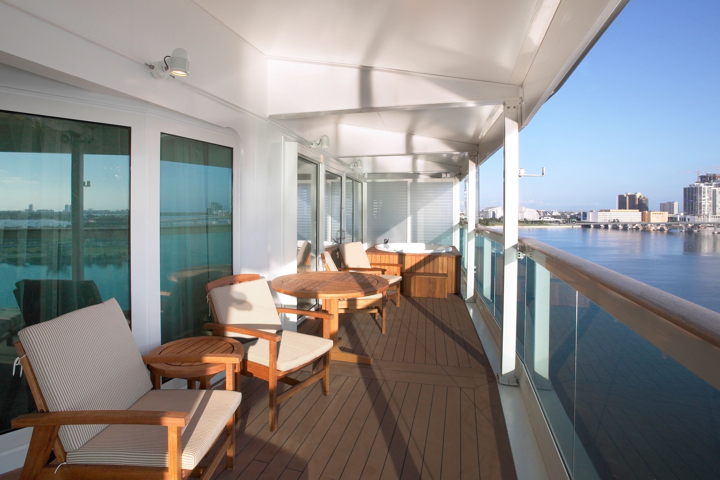 Balkon der Royal Suite, Freedom of the Seas