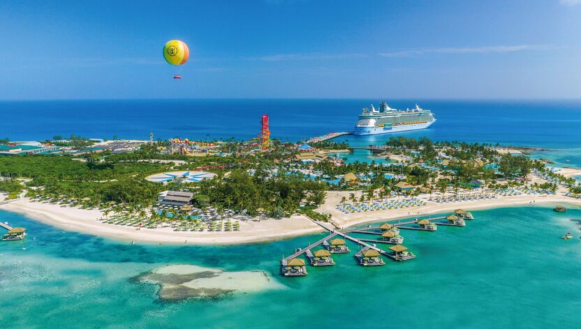 Spaßinsel Perfect Day at CocoCay mit der Royal Caribbean Freedom of the Seas besuchen