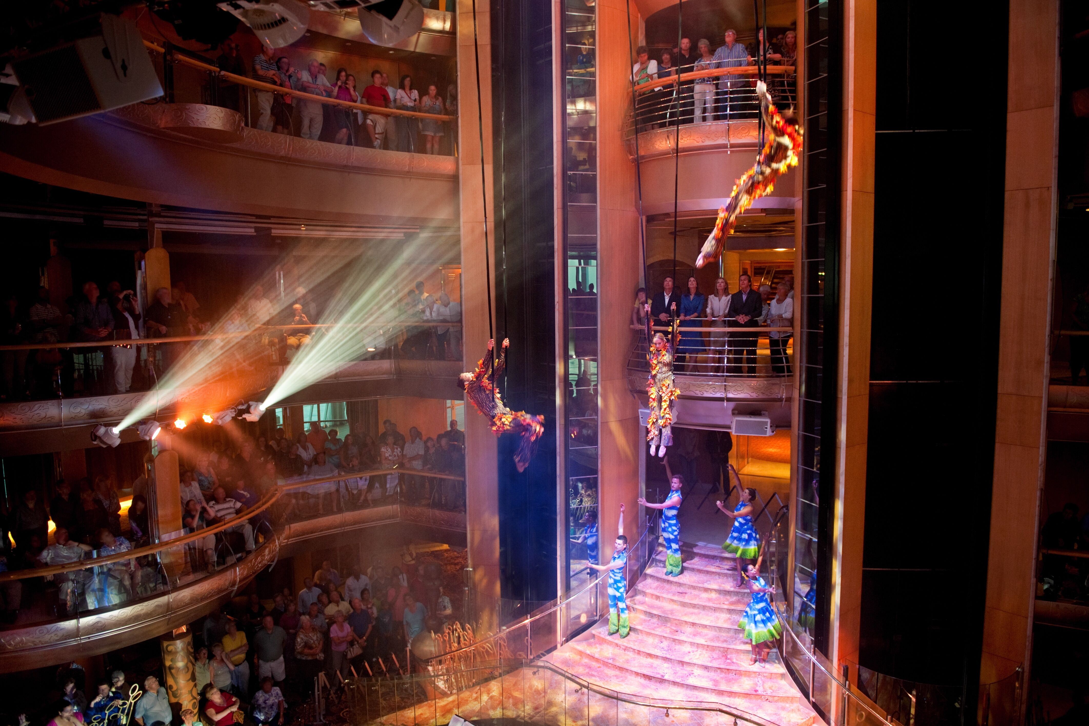 Show auf der Grandeur of the Seas