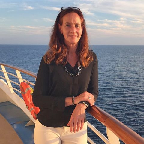 Katja Höbel an Bord der Harmony of the Seas der Royal Caribbean Reederei