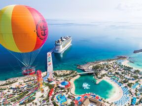 Die Royal Caribbean vor den Bahamas