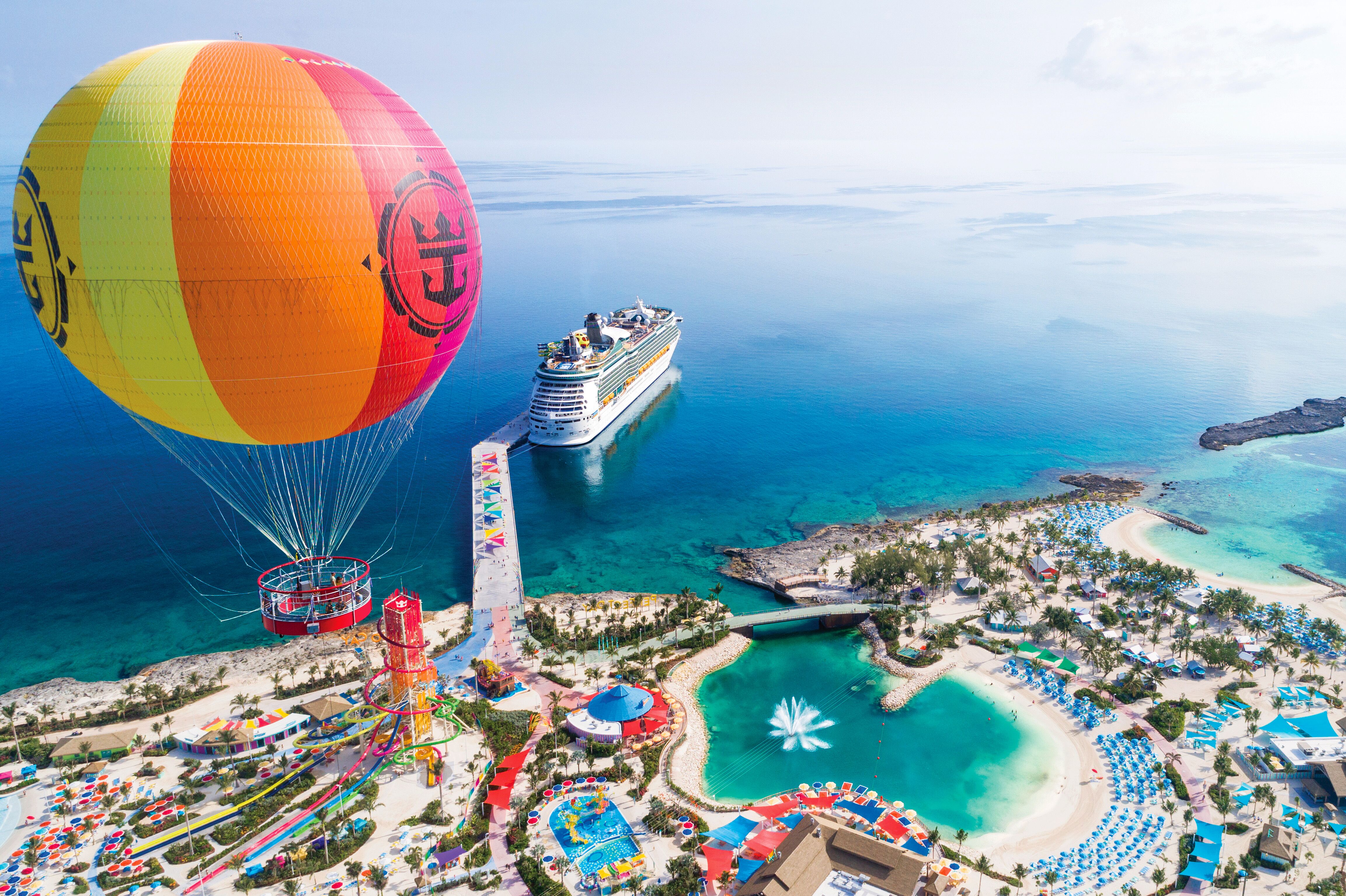 Die Royal Caribbean vor den Bahamas