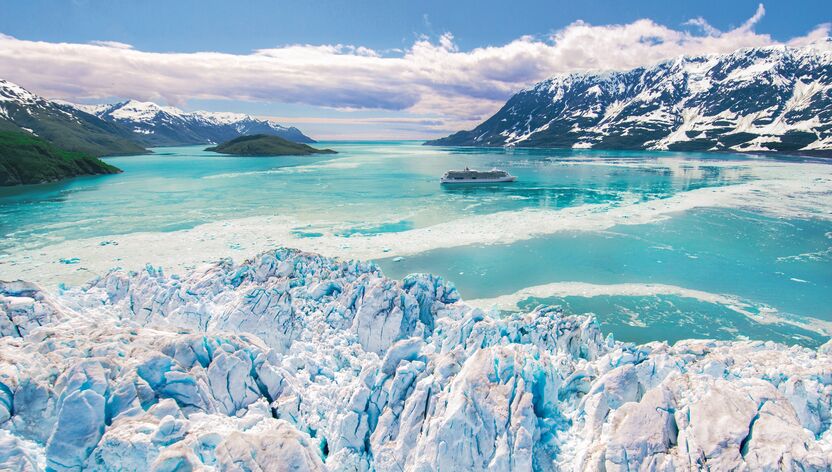 Hubbard Gletscher in Alaska mit der Royal Caribbean Radiance of the Seas erleben Hubbard Gletscher in Alaska mit der Royal Caribbean Radiance of the Seas erleben