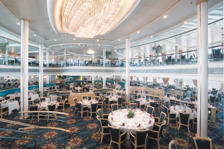 Restaurant Aquarius auf der Vision of the Seas