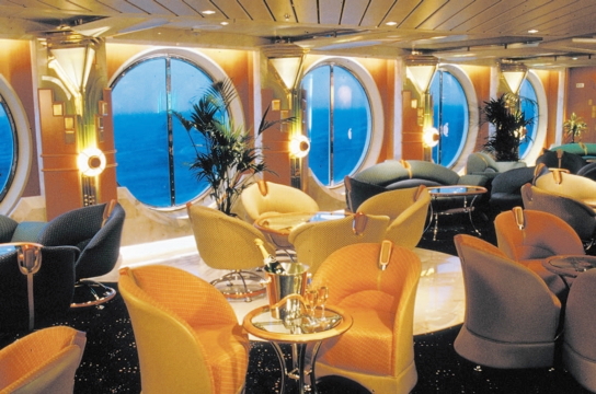 Champagne Lounge auf der Vision of the Seas