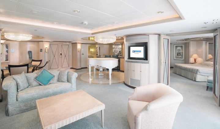 Royal Suite auf der Vision of the Seas