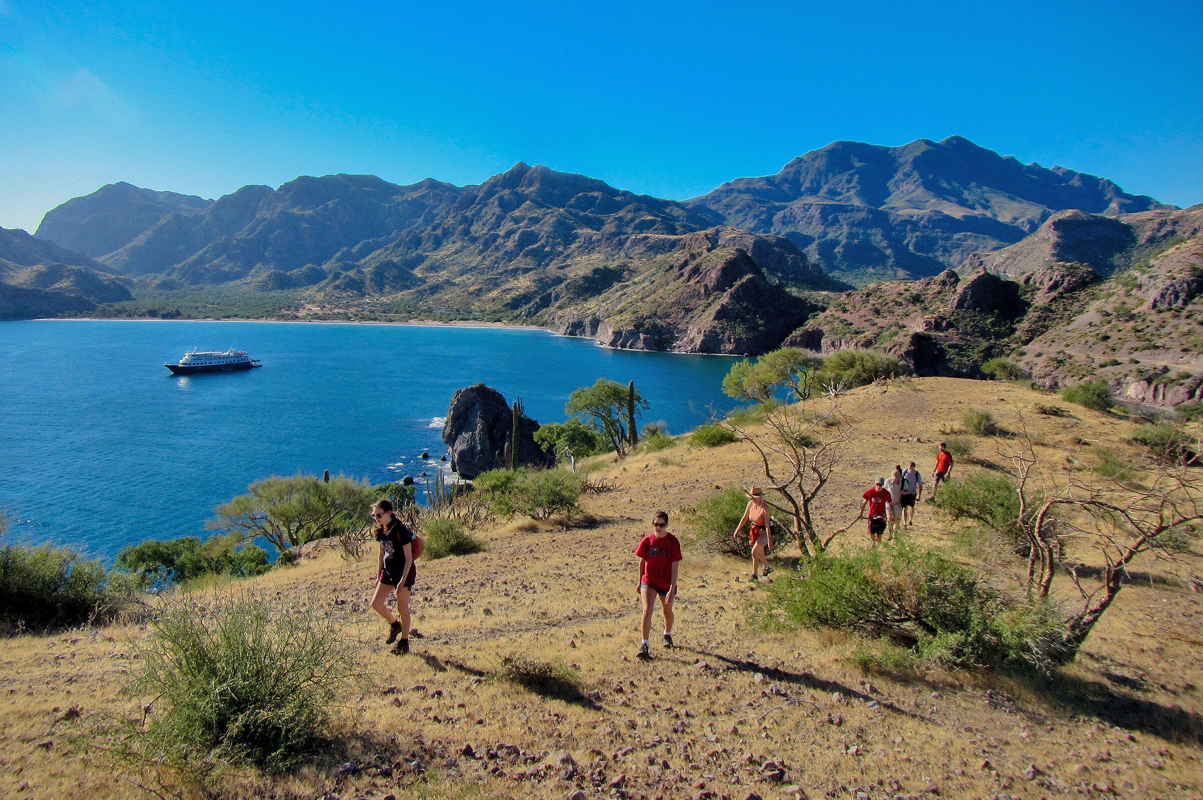 Wandern in Mexico wÃ¤hrend der Mexico's Sea of CortÃ©s Tour