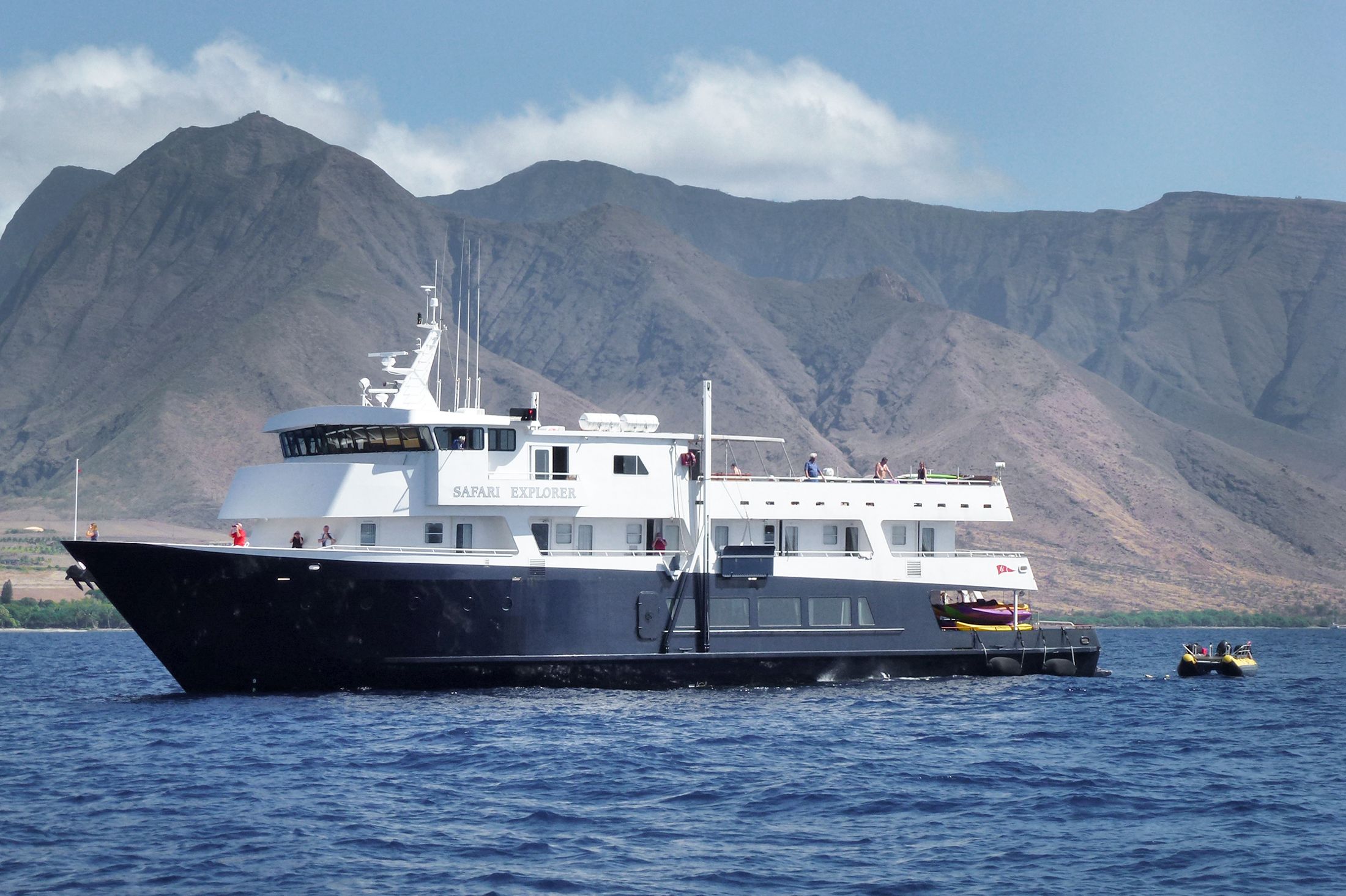 Das Safari Explorer Kreuzfahrtschiff der UnCruise Adventures