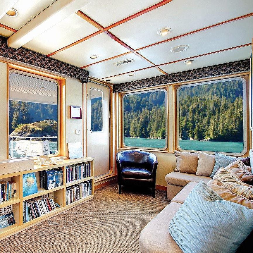 Die Bibliothek auf der Safari Quest