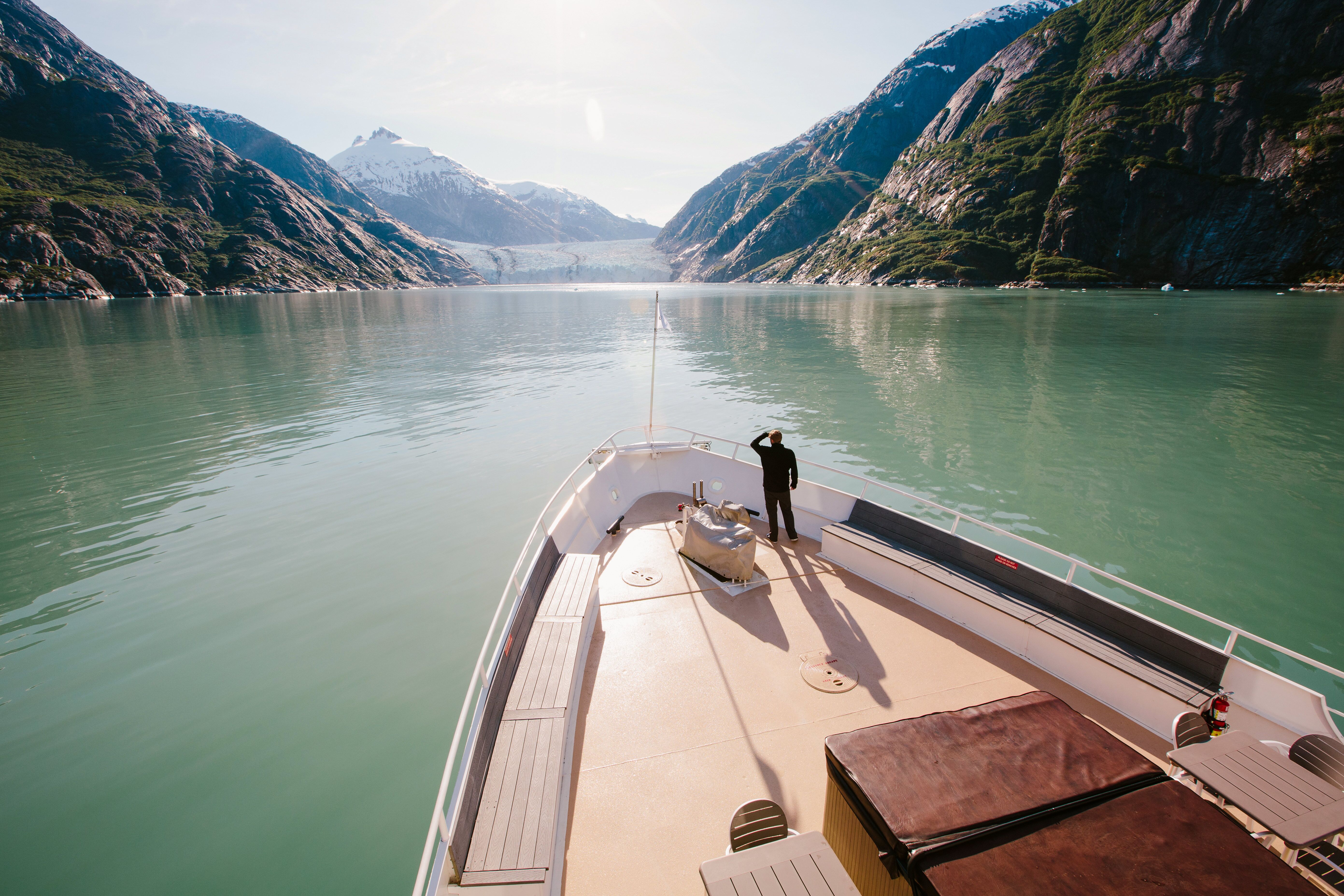 Wunderschönen Dawes Gletscher in Alaska mit der Wilderness Explorer erleben