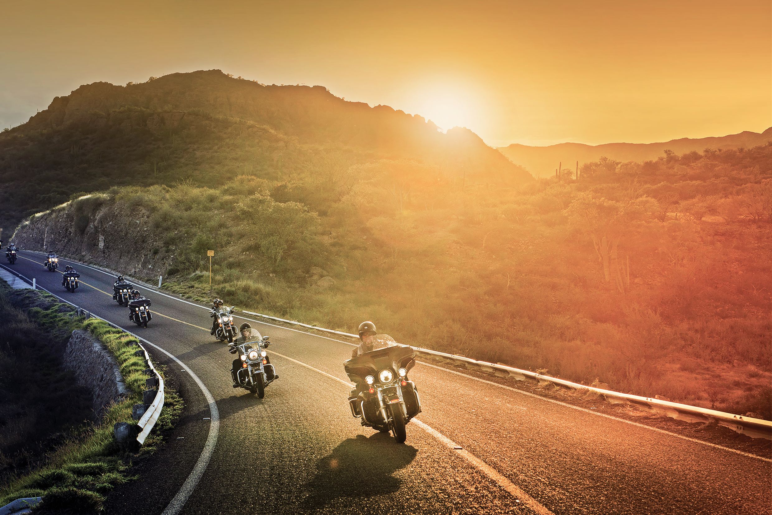 Auf einem Motorrad von EagleRider die USA entdecken
