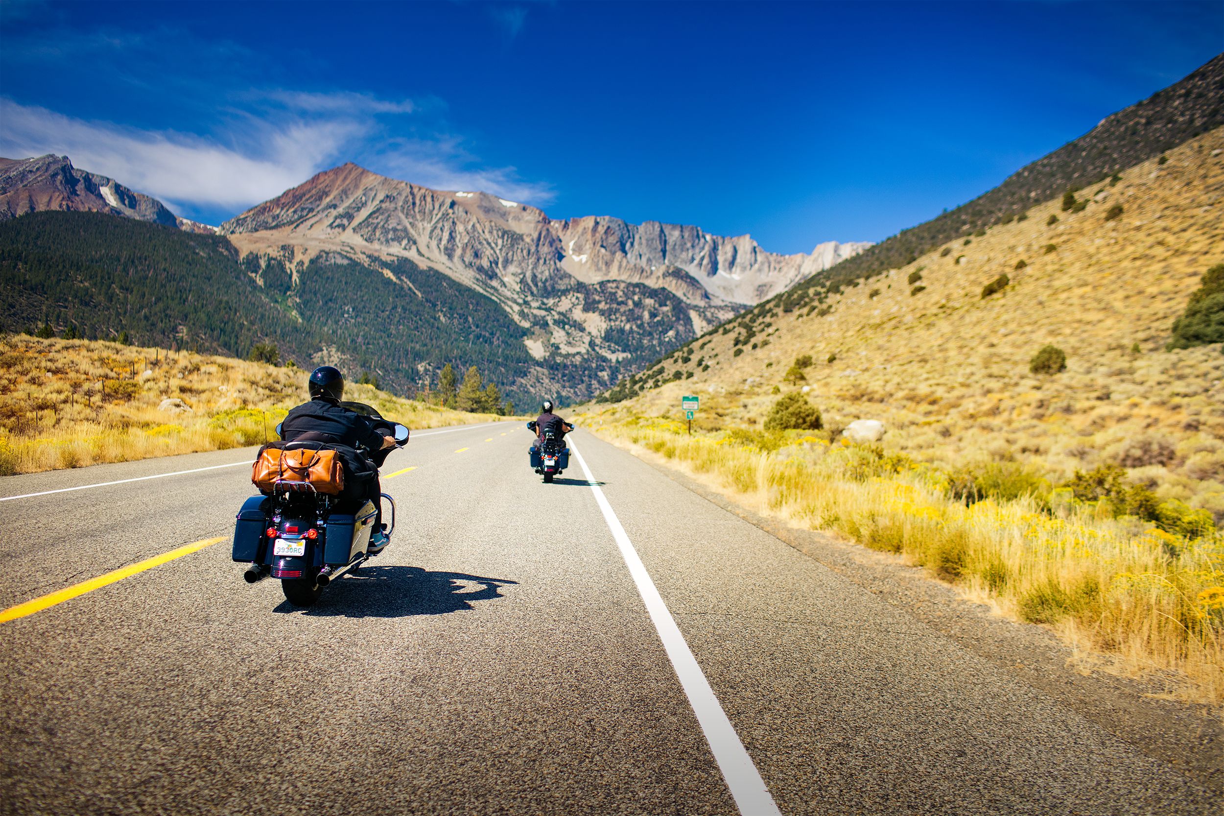 Auf einem Motorrad von EagleRider die USA entdecken