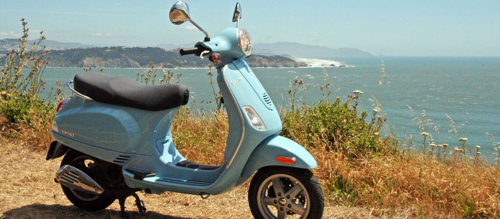 Vespa am Pazifik