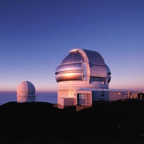 Sternwarte auf dem Gipfel des Mauna Kea