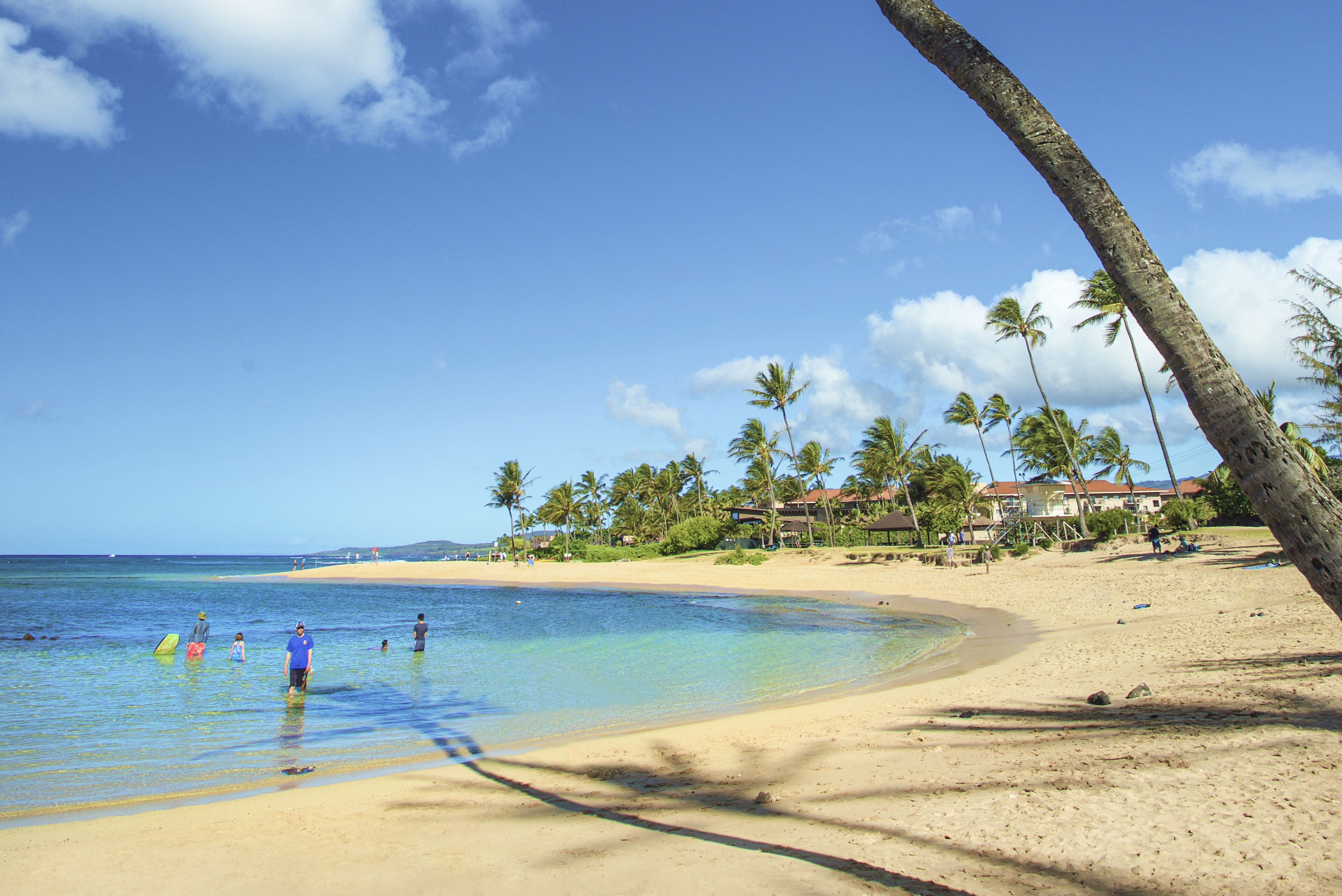 Der Poipu Beach auf Kauai