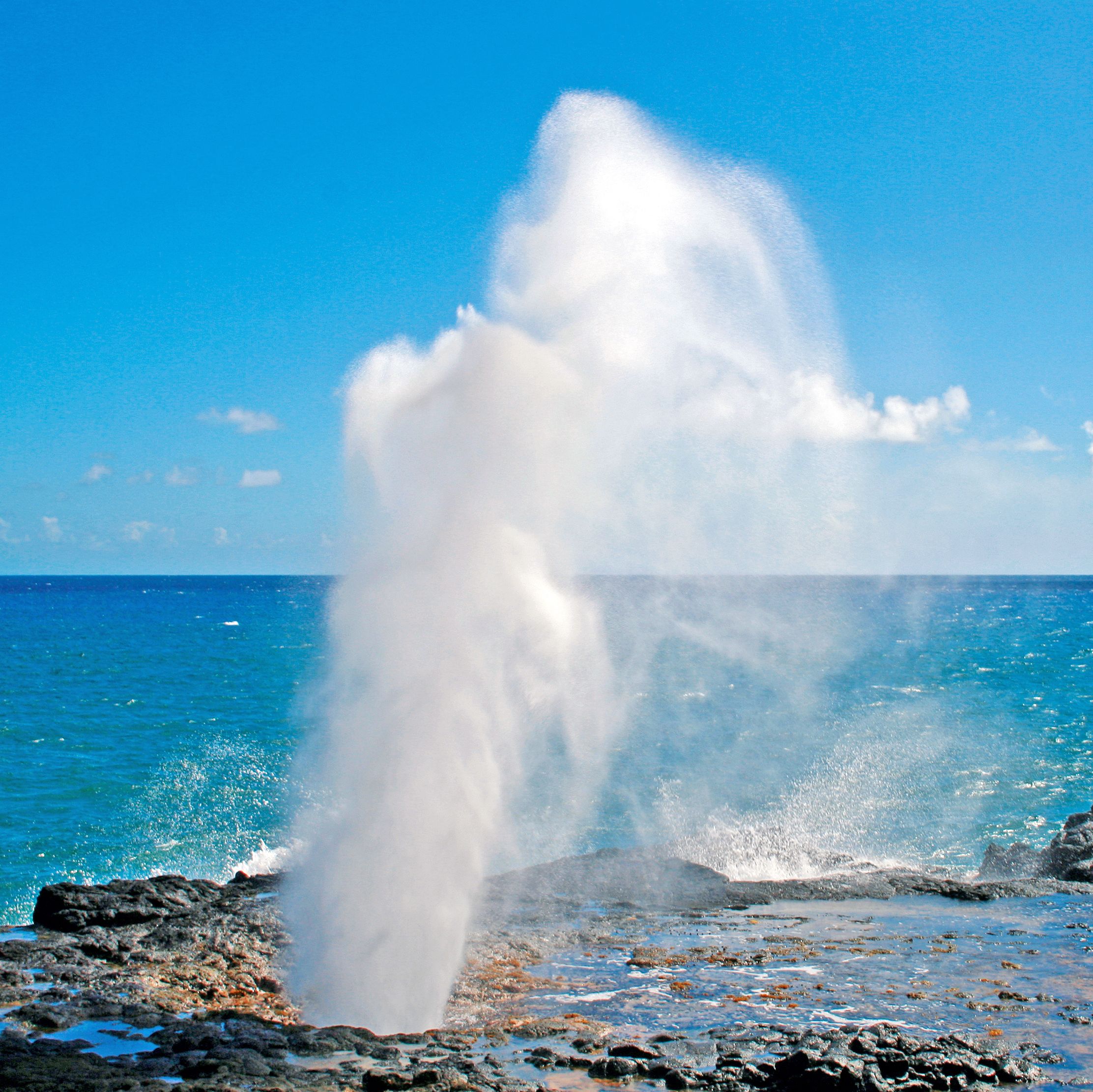 Blick auf das Spouting Horn