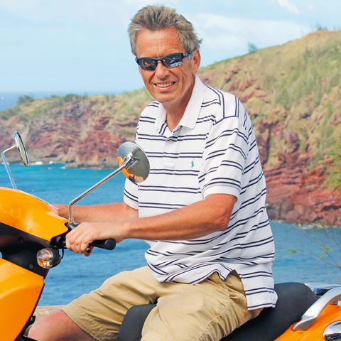 Fahrt mit dem Scooter auf Maui