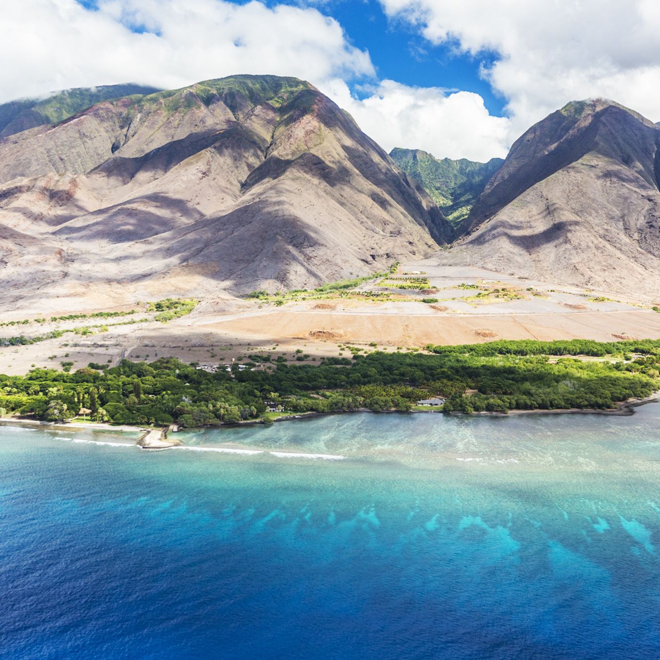 Hekili Point und West Mai Mountains, Maui