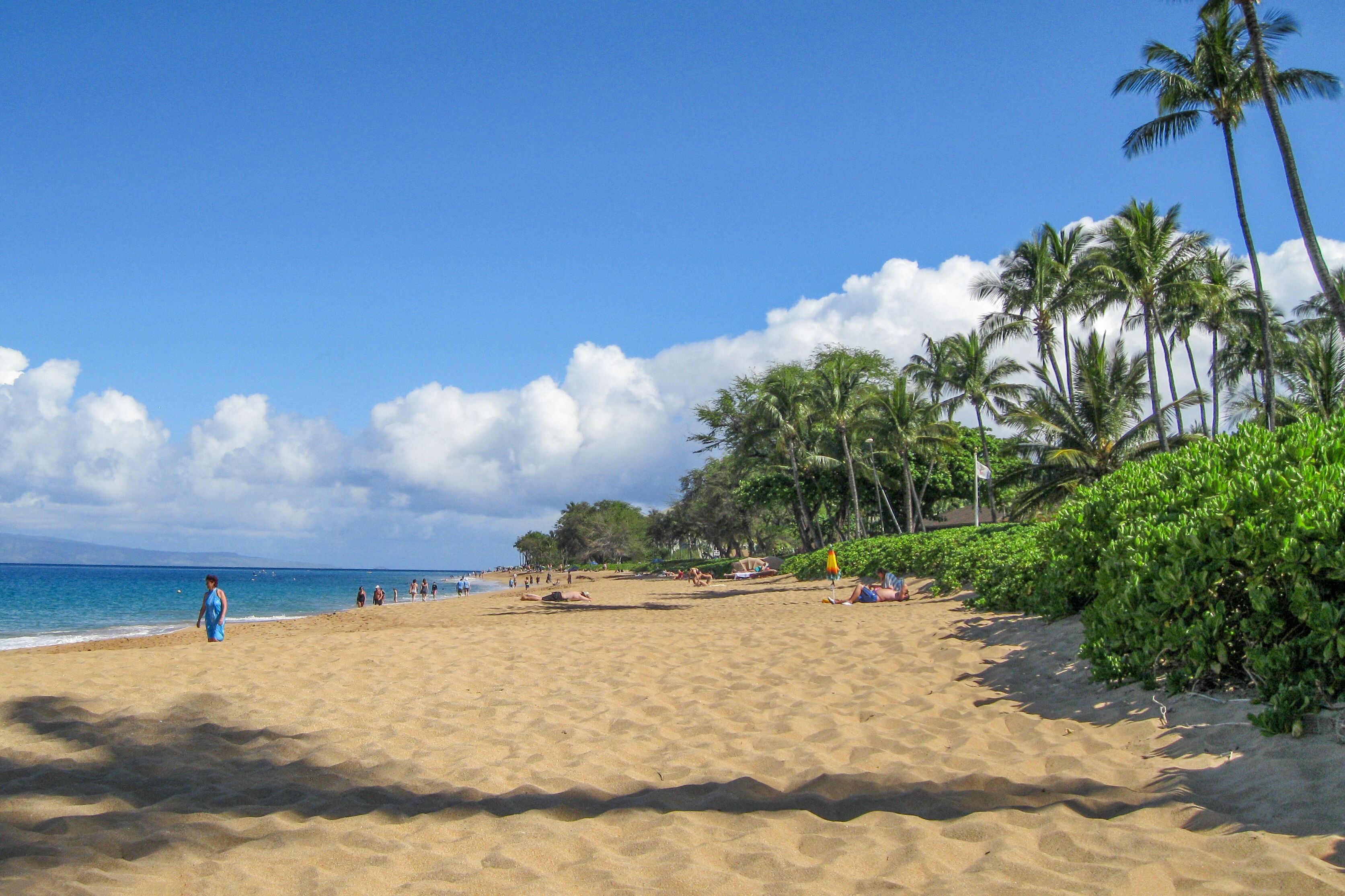 Der Kaanapali Beach auf Maui