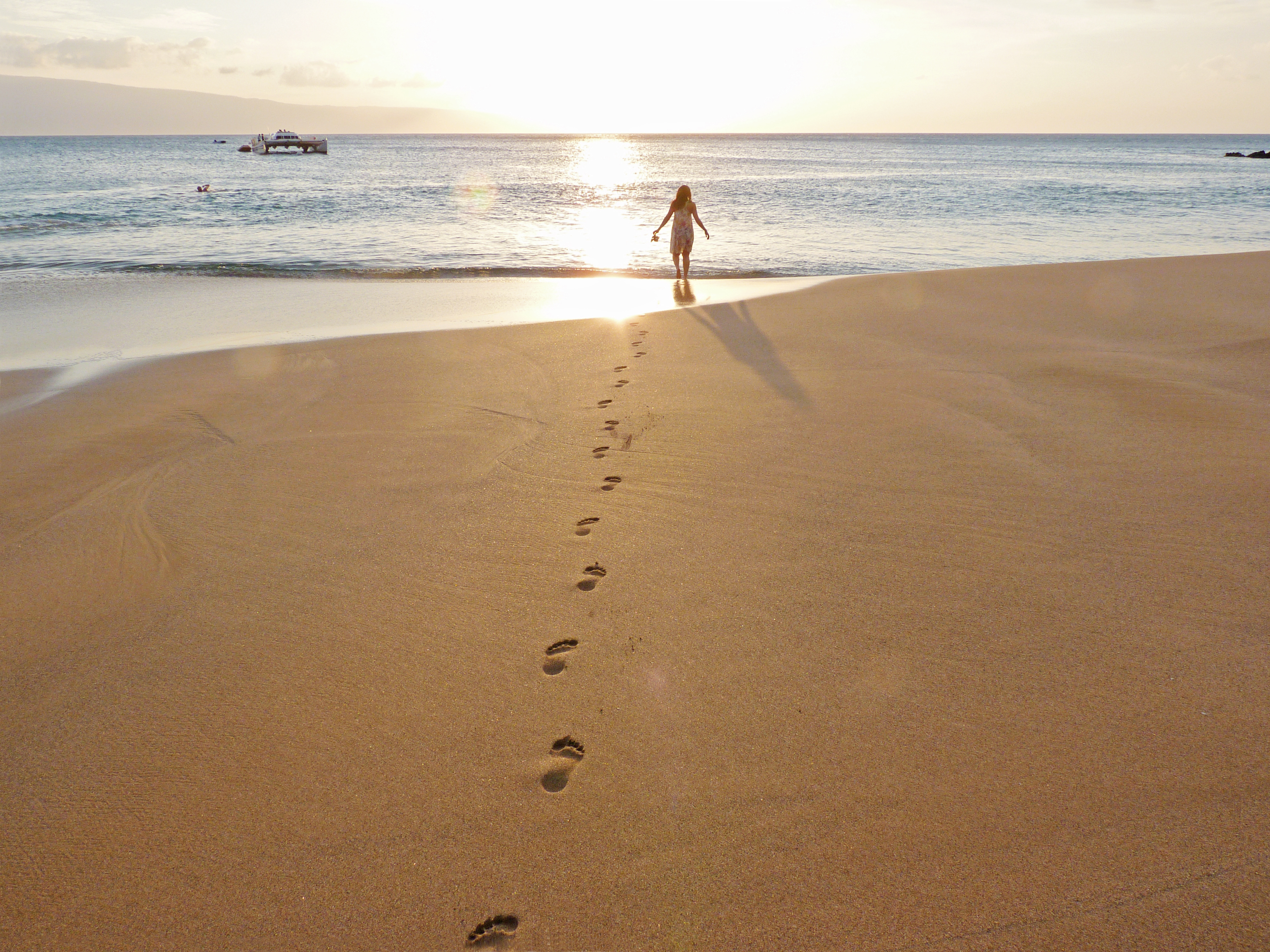 Sonnenuntergang auf Maui