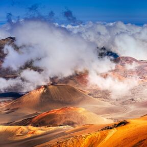 Der Vulkan Haleakala auf Maui, Hawaii