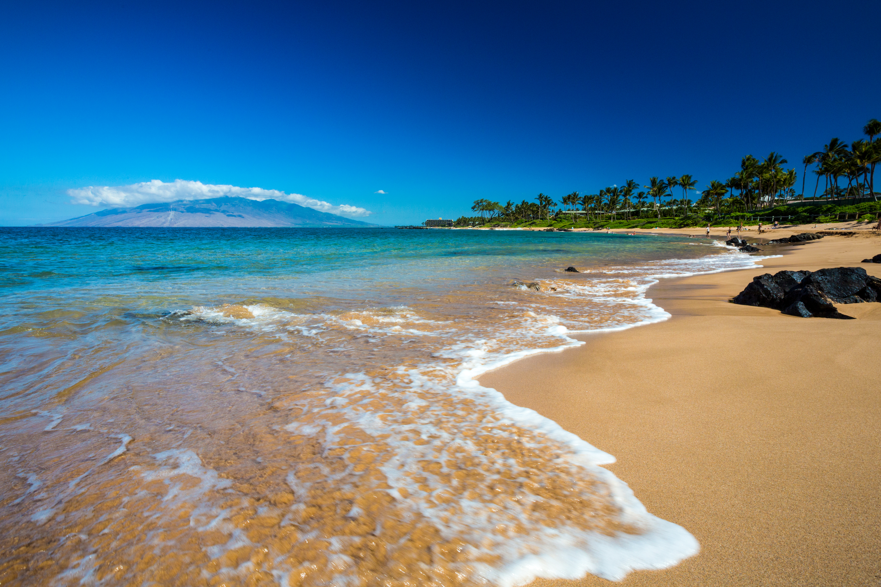 Der traumhafte Strand von Wailea auf Maui