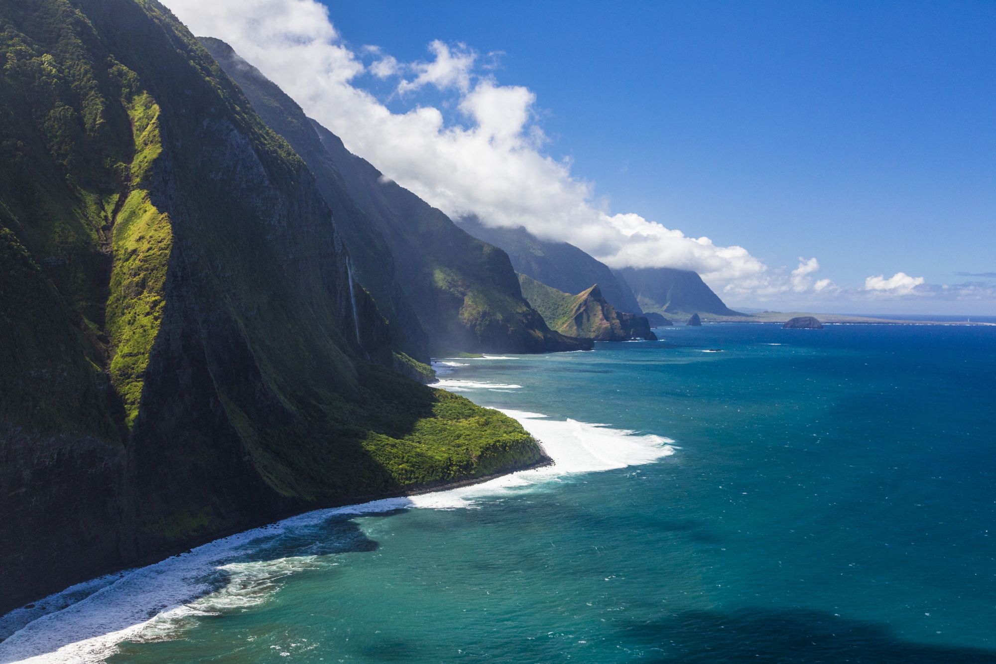 Pali Sea Cliffs, Molokai